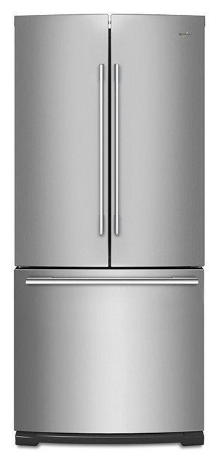 Whirlpool - 29.5 Inch 19.68 cu. ft French Door Refrigerator in Stainless - WRFA60SFHZ