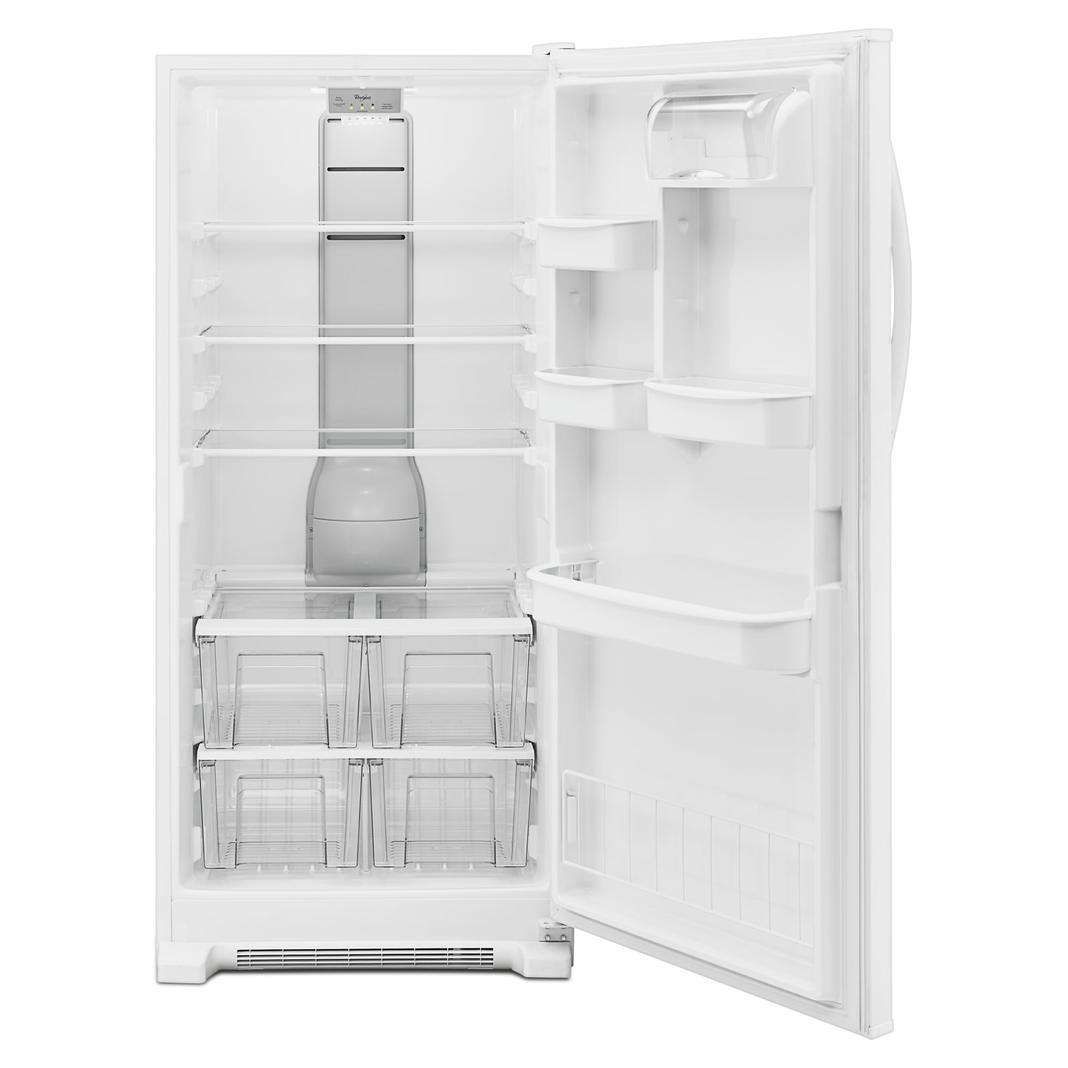 Whirlpool - 30.25 Inch 17.78 cu. ft Top Mount Refrigerator in White - WRR56X18FW