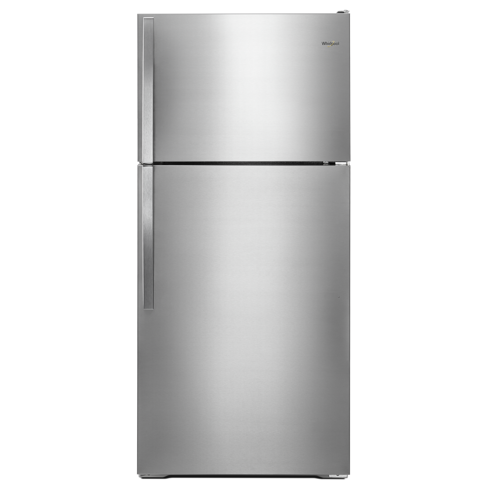 Whirlpool - 28 Inch 14.33 cu. ft Top Mount Refrigerator in Stainless - WRT134TFDM