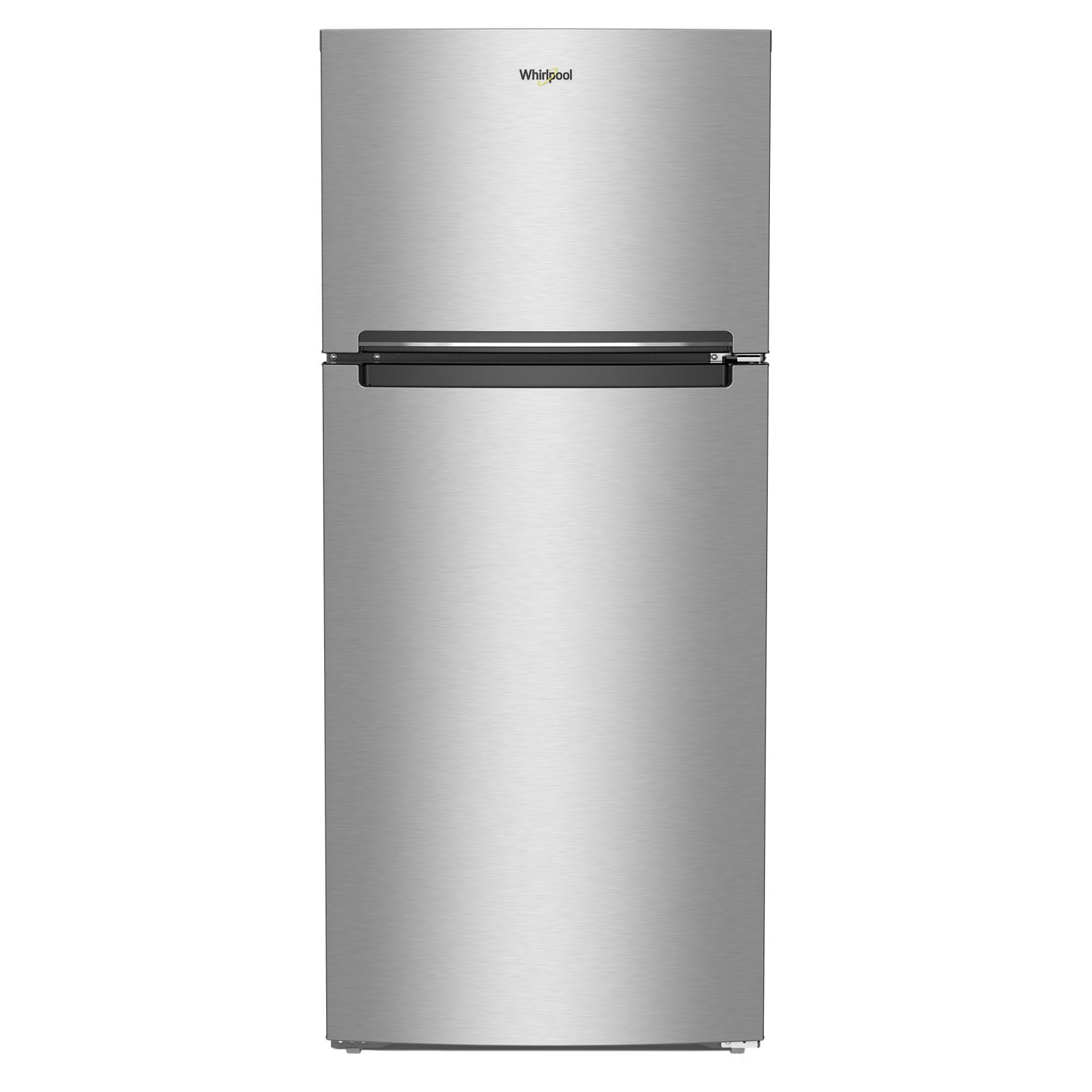Whirlpool - 28.125 Inch 16.6 cu. ft Top Mount Refrigerator in Stainless - WRTX5028PM
