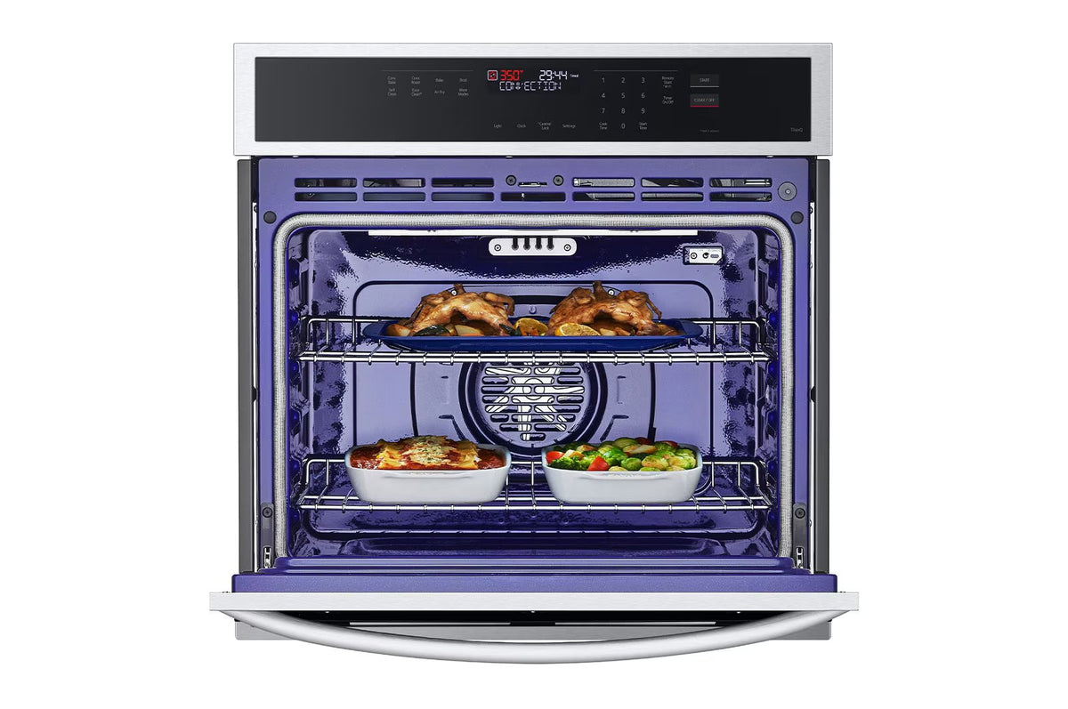 LG 4.7 cu. ft Single Wall Oven in Stainless WSEP4723F