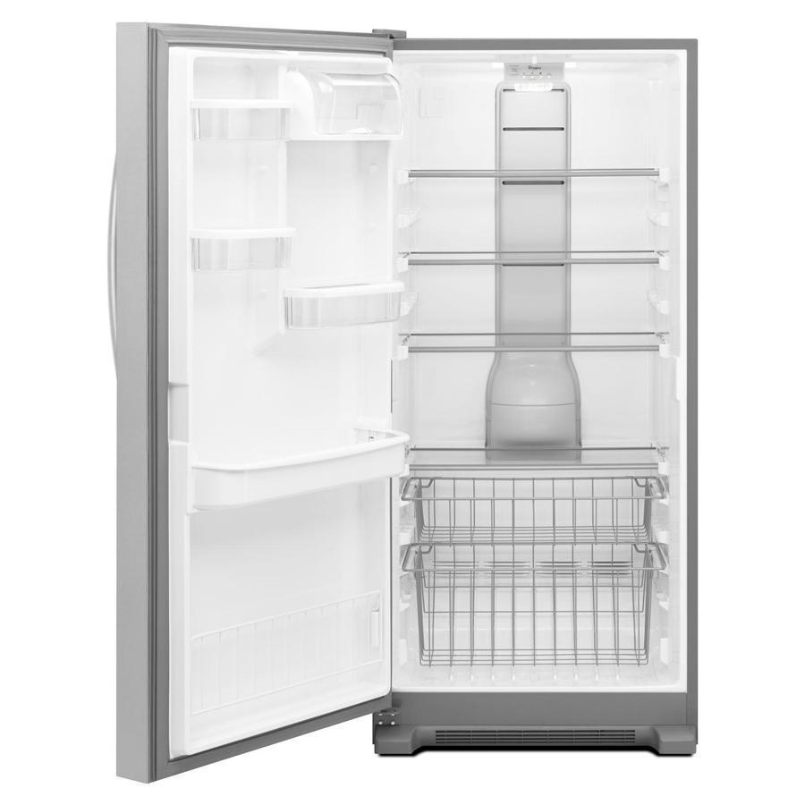 Zページ Whirlpool - 17.7 cu. Ft Upright Freezer in Stainless - WSZ57L18DM