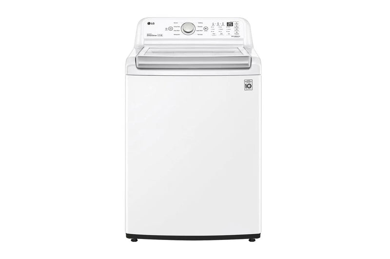 LG - 5.8 cu. Ft  Top Load Washer in White - WT7150CW