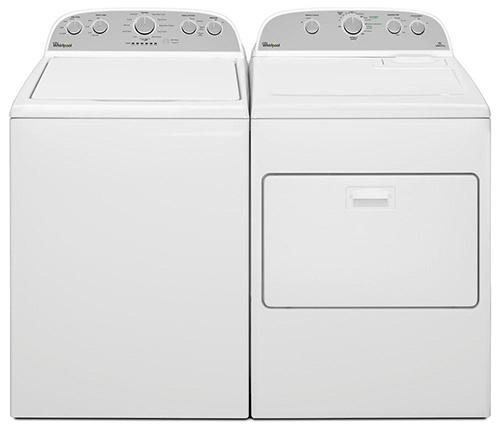 Whirlpool - 5 cu. Ft  Top Load Washer in White - WTW5000DW