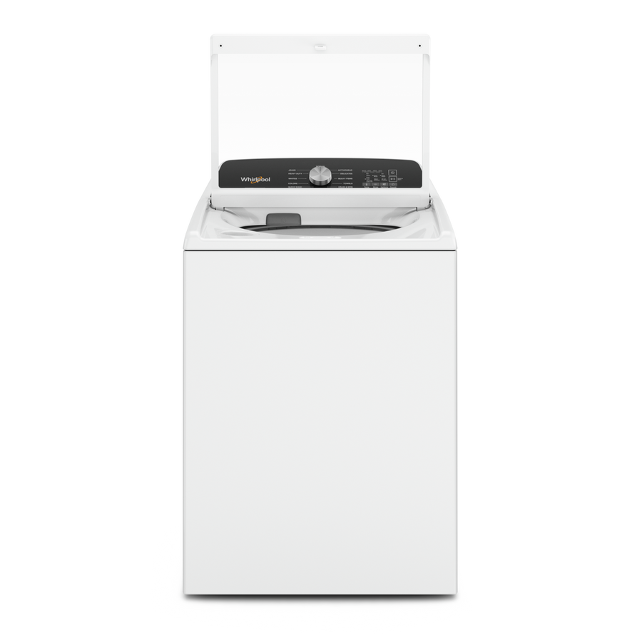 Whirlpool 5.4 cu. Ft Top Load Washer in White WTW5057LW