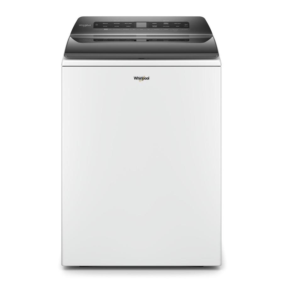 Whirlpool - 5.5 cu. Ft  Top Load Washer in White - WTW6120HW
