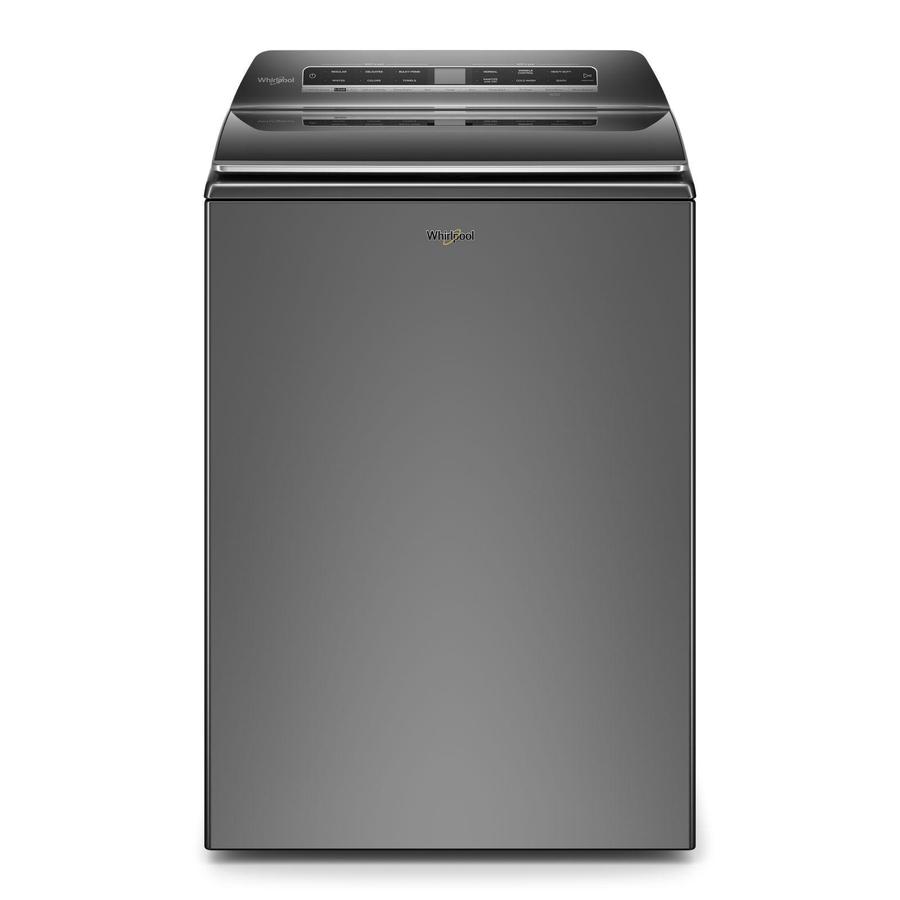 Whirlpool - 6.1 cu. Ft  Top Load Washer in Grey - WTW7120HC