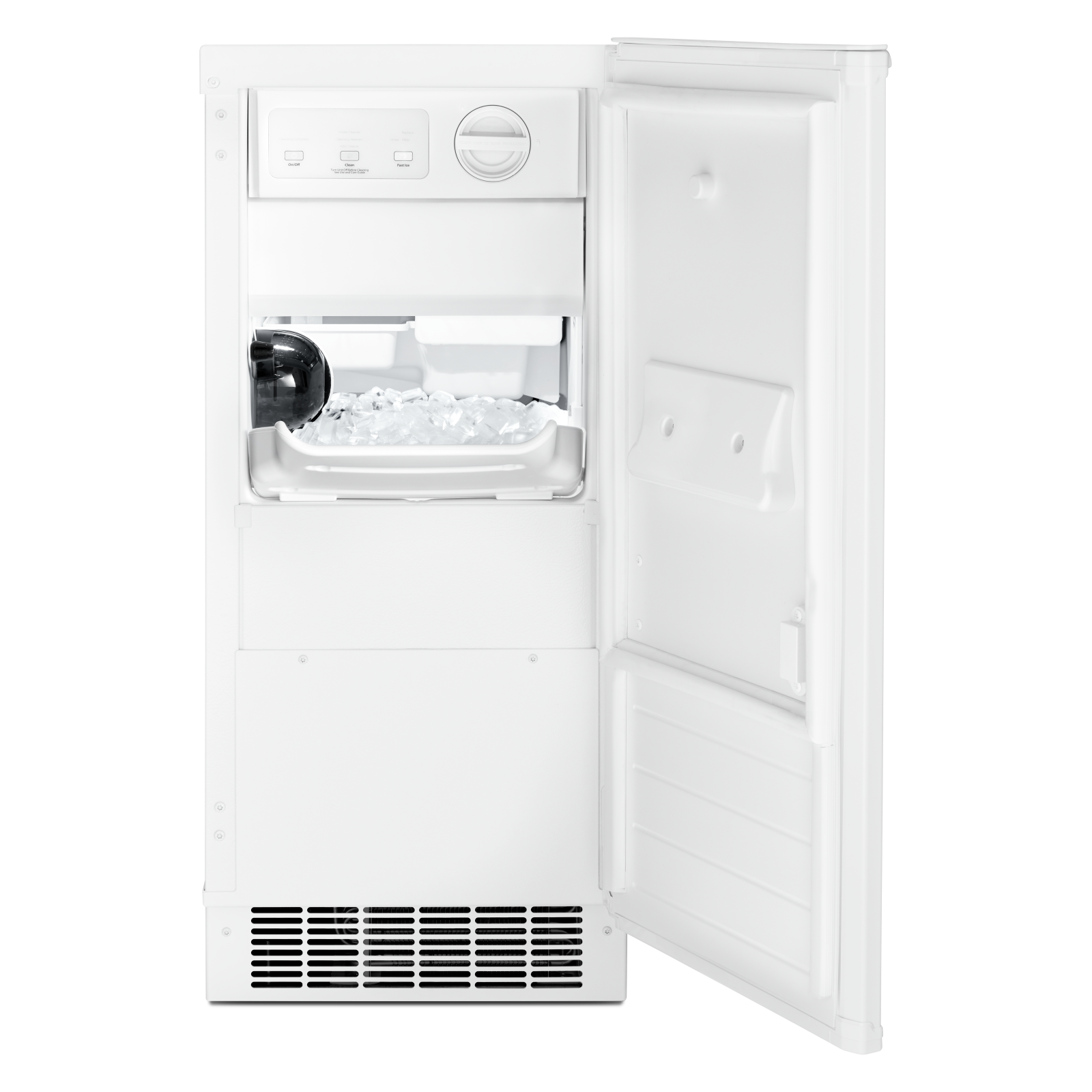 Whirlpool -  cu. Ft  Under Counter Ice Maker Freezer in White - WUI75X15HW