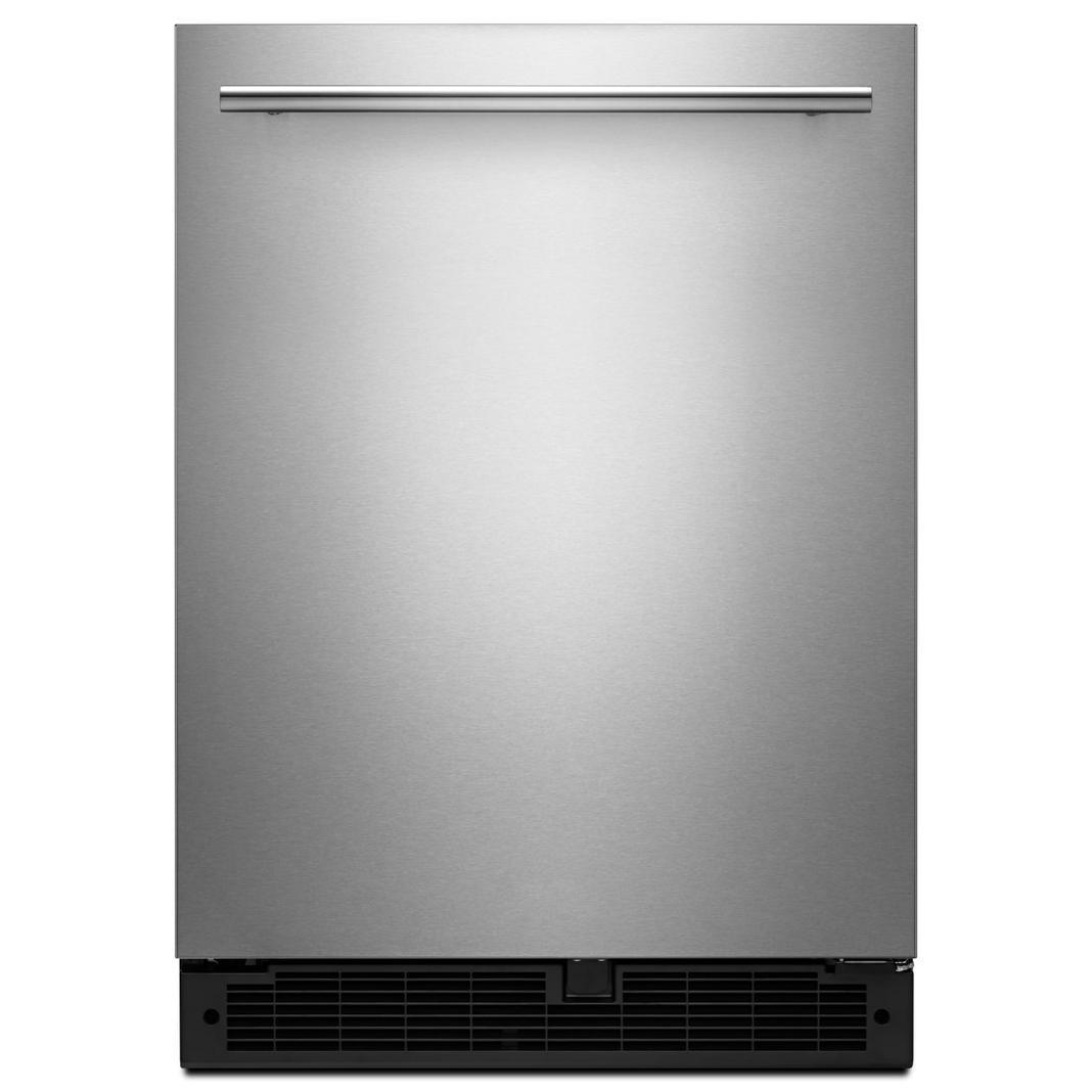 Whirlpool - 23.75 Inch 5.1 cu. ft Mini Fridge Refrigerator in Stainless - WUR35X24HZ