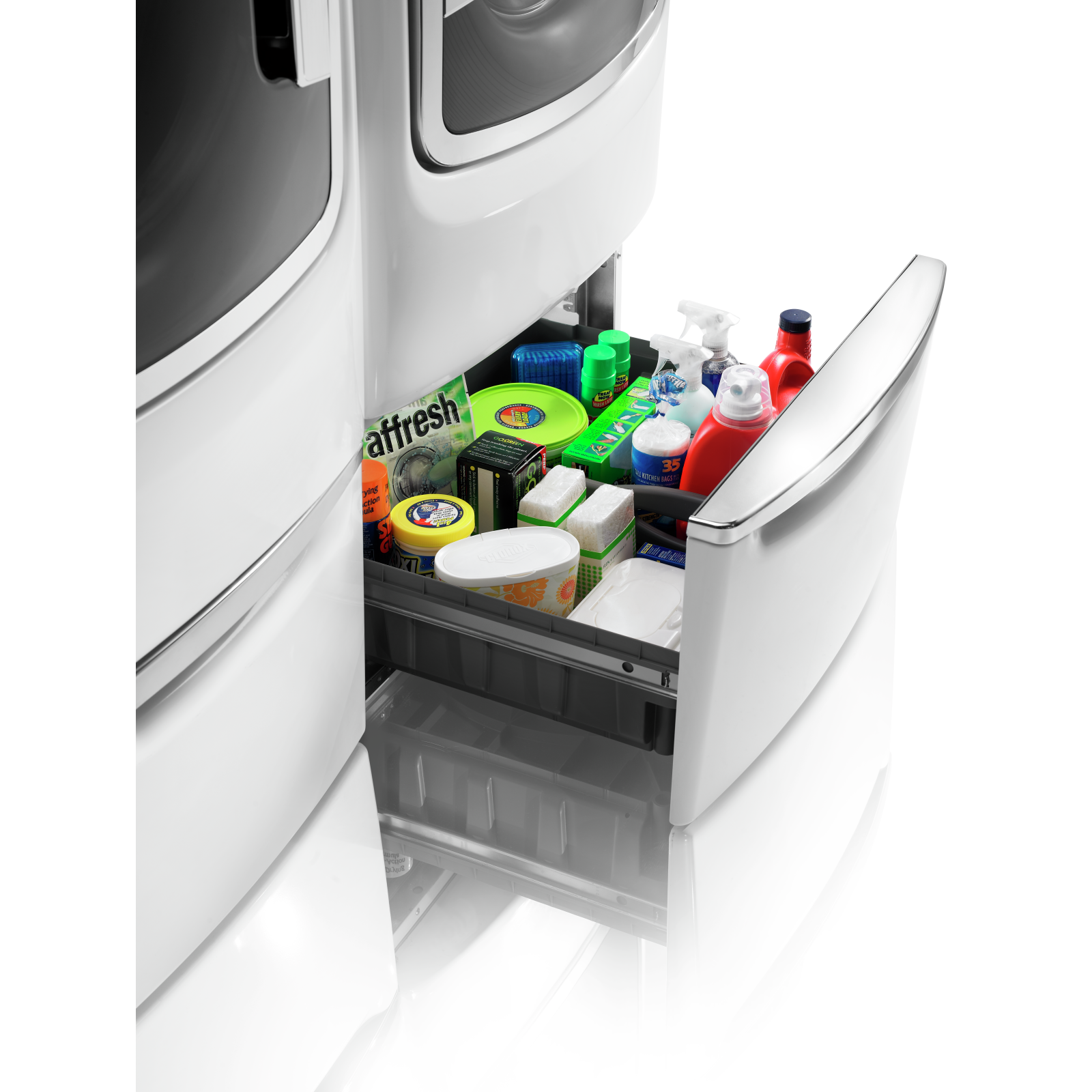 Maytag 15.5" Pedestal for Front Load Washer and Dryer With Storage A