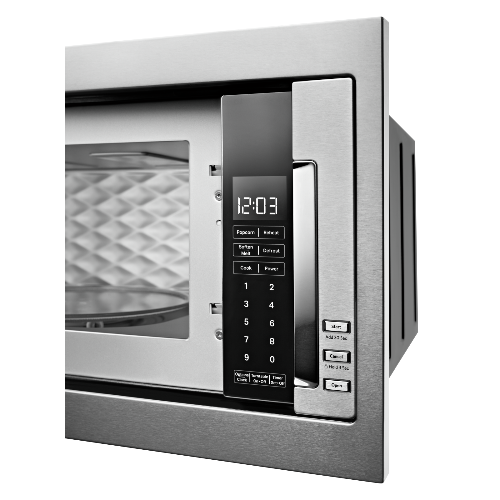 KitchenAid - 1.1 cu. Ft  Built In Microwave in Stainless - YKMBT5011KS