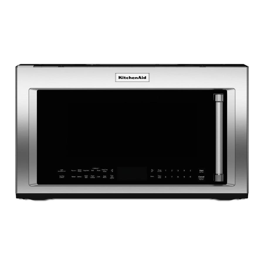 KitchenAid - 1.9 cu. Ft  Over the range Microwave in Stainless - YKMHC319ES