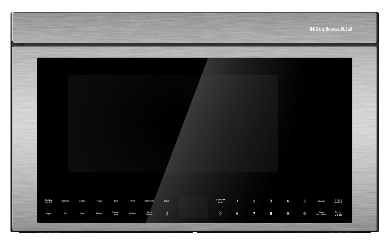 KitchenAid - 1.1 cu. Ft  Over the range Microwave in Stainless - YKMMF530PPS