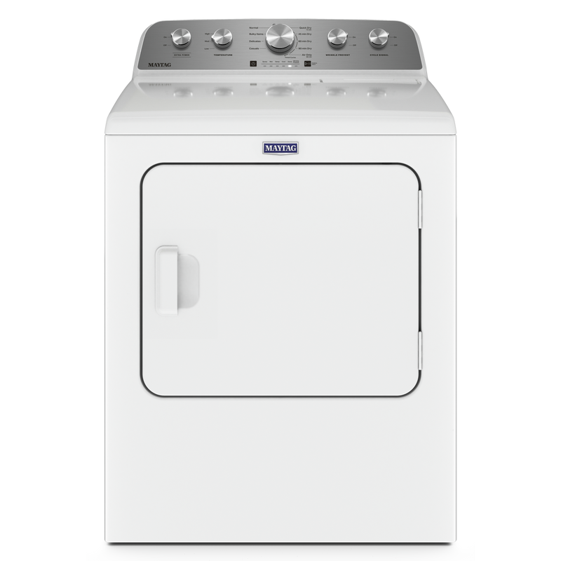 Maytag - 7 cu. Ft  Electric Dryer in White - YMED5030MW