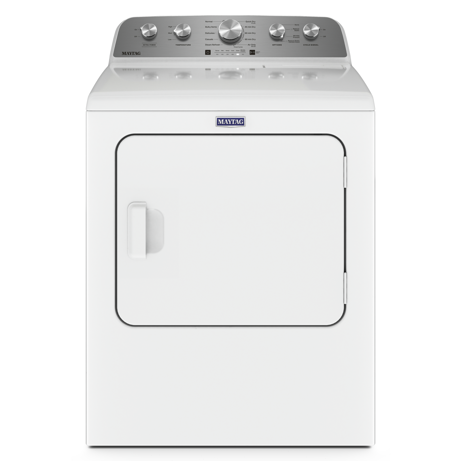 Maytag - 7 cu. Ft  Electric Dryer in White - YMED5430MW