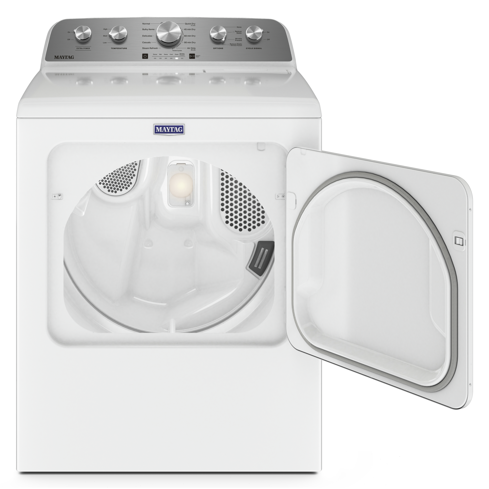 Maytag - 7 cu. Ft  Electric Dryer in White - YMED5430MW