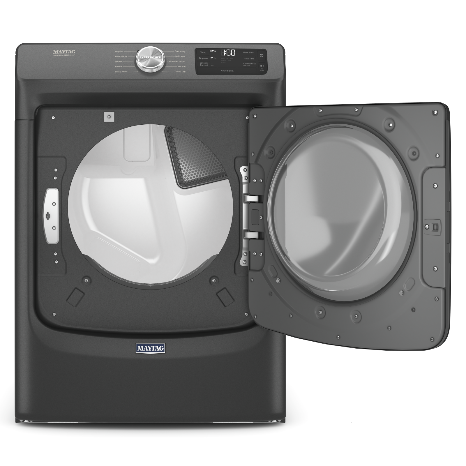 Maytag - 7.3 cu. Ft  Electric Dryer in Black - YMED5630MBK