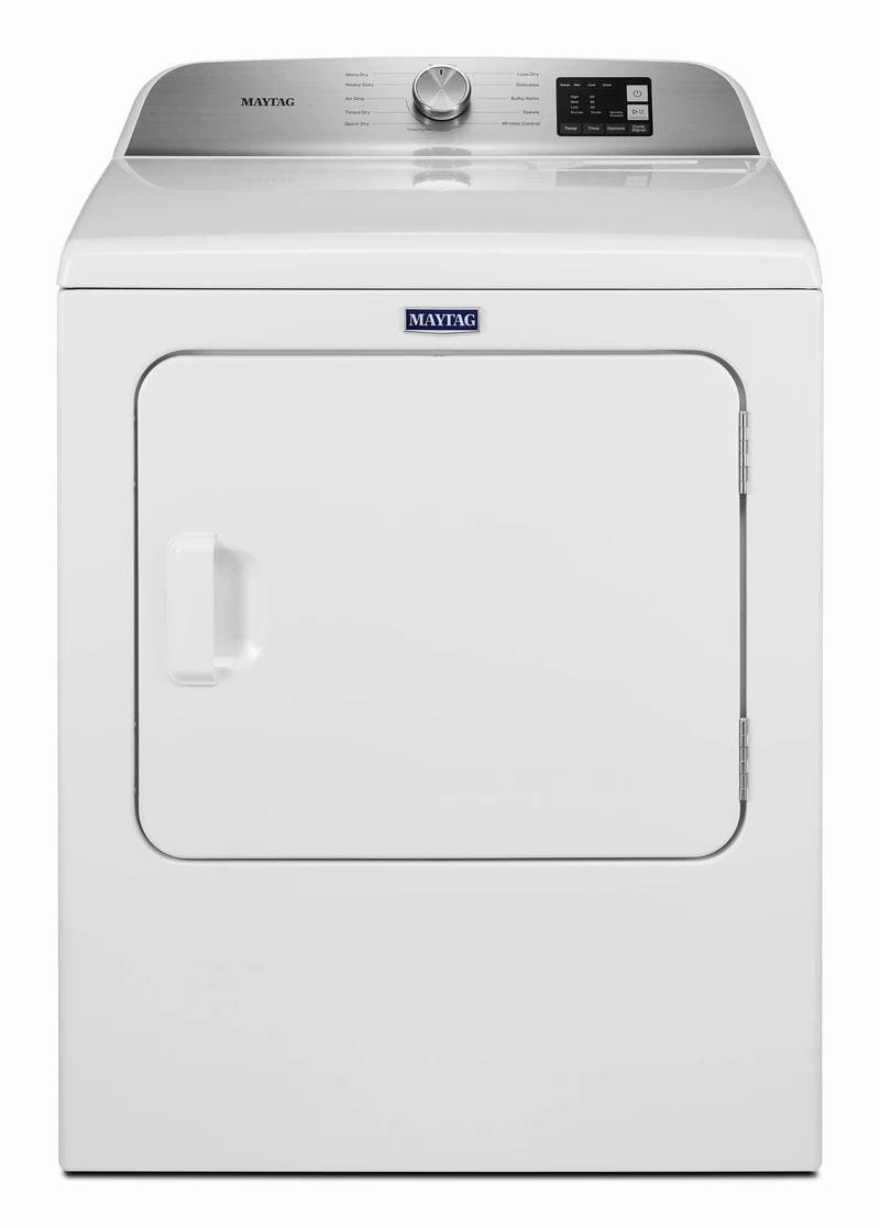 Maytag - 7 cu. Ft  Electric Dryer in White - YMED6200KW
