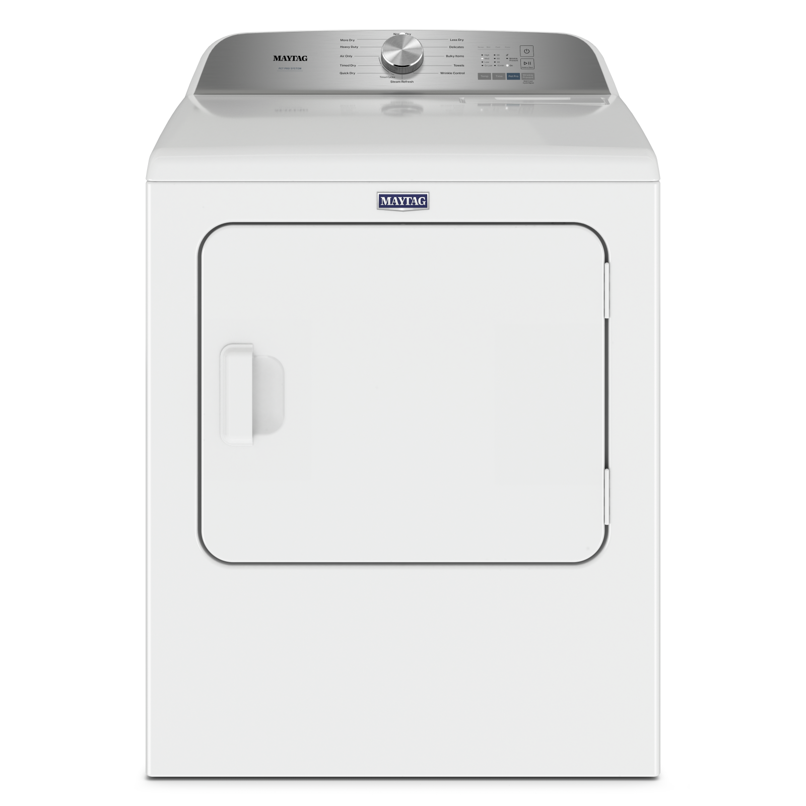 Maytag - 7 cu. Ft  Electric Dryer in White - YMED6500MW