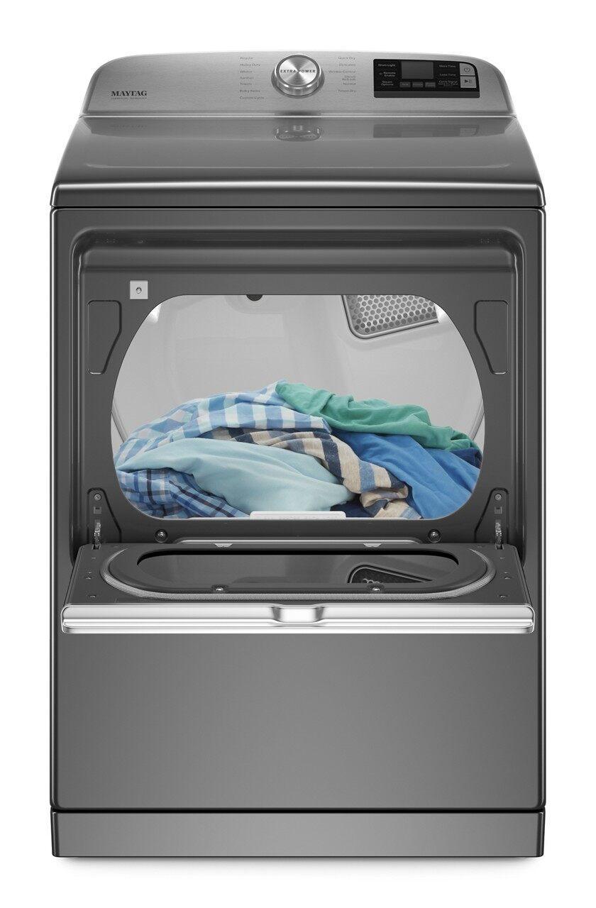 Maytag - 7.4 cu. Ft  Electric Dryer in Grey - YMED7230HC