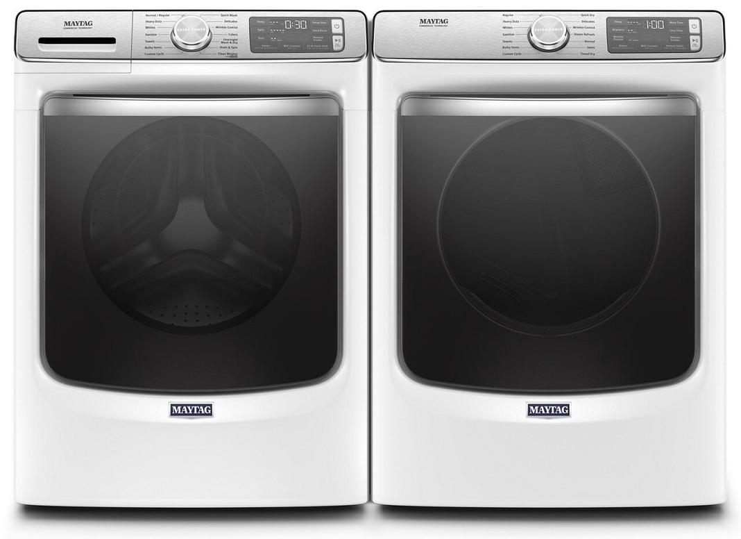 Maytag - 7.3 cu. Ft  Electric Dryer in White - YMED8630HW