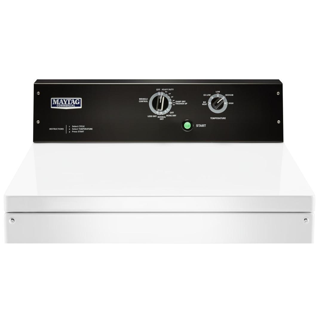 Maytag - 7.4 cu. Ft  Electric Dryer in White - YMEDP575GW