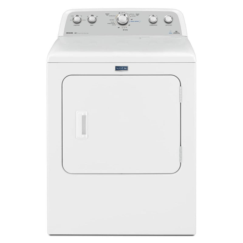 Maytag - 7 cu. Ft  Electric Dryer in White - YMEDX6STBW