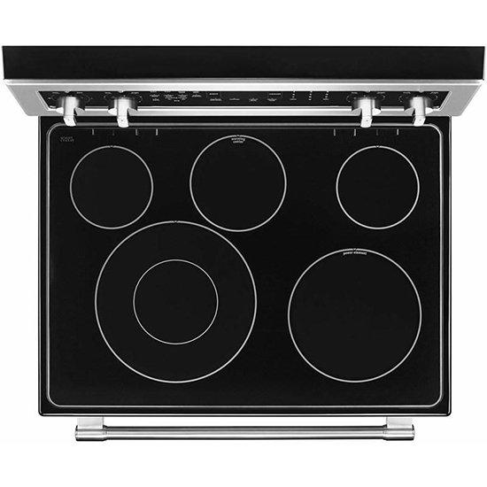 Maytag - 6.4 cu. ft Electric Range in Stainless - YMER8800FZ