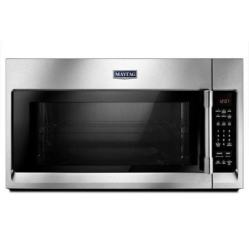 Maytag - 2 cu. Ft  Over the range Microwave in Fingerprint Resistant Stainless Steel Finish - YMMV4206FZ