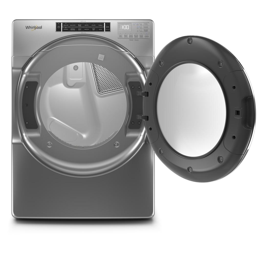 Whirlpool - 7.4 cu. Ft  Electric Dryer in Chrome Shadow - YWED8620HC