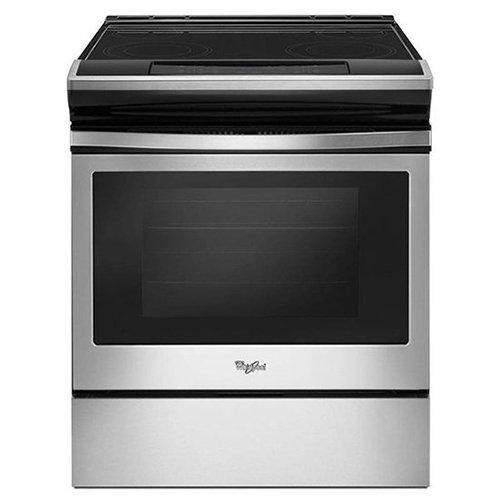Whirlpool - 4.8 cu. ft Electric Range in Stainless - YWEE510S0FS