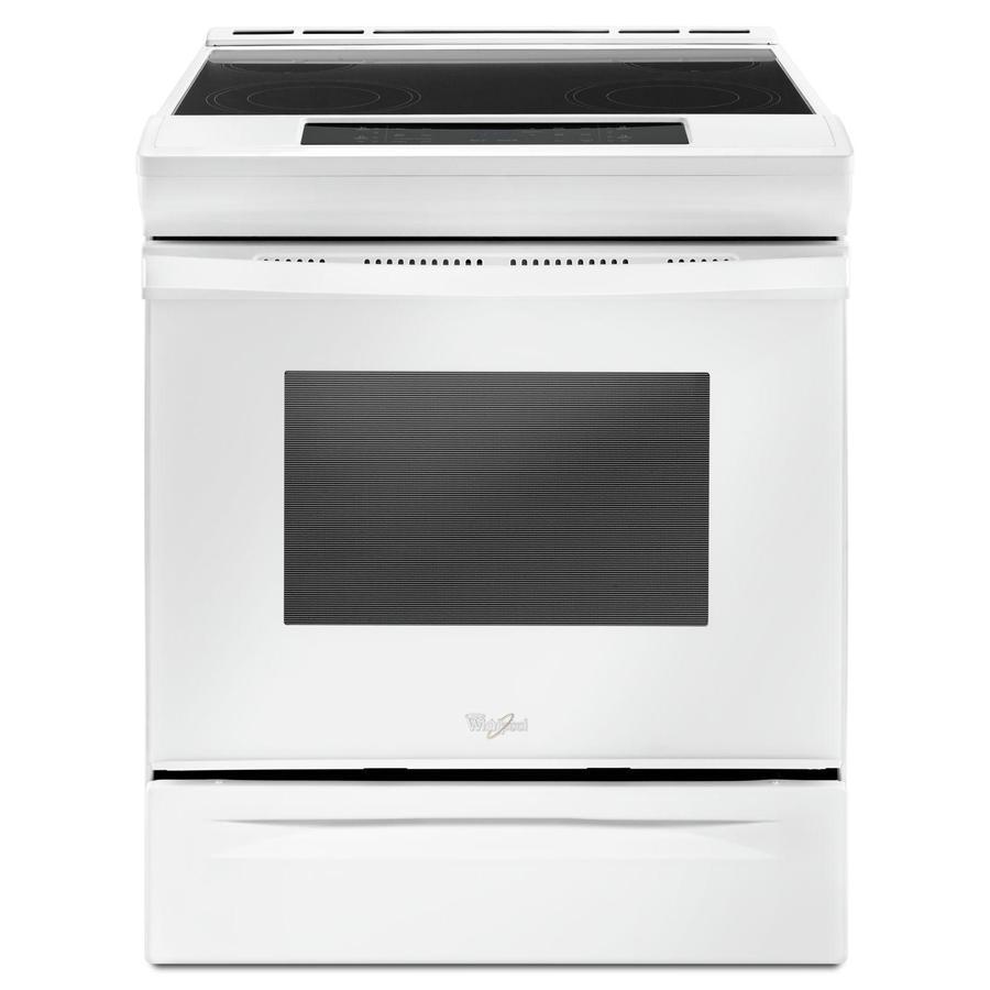 Whirlpool - 4.8 cu. ft  Electric Range in White - YWEE510S0FW
