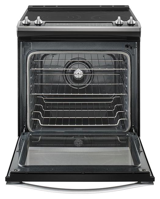 Whirlpool - 6.4 cu. ft Electric Range in Stainless - YWEE745H0FS