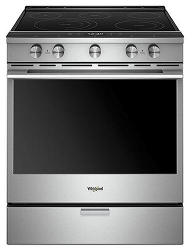 Whirlpool - 6.4 cu. ft Electric Range in Stainless - YWEEA25H0HZ