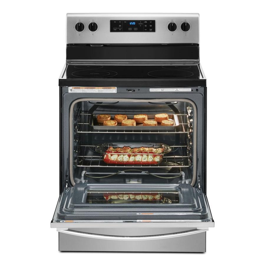 Whirlpool - 5.3 cu. ft Electric Range in Stainless - YWFE515S0JS
