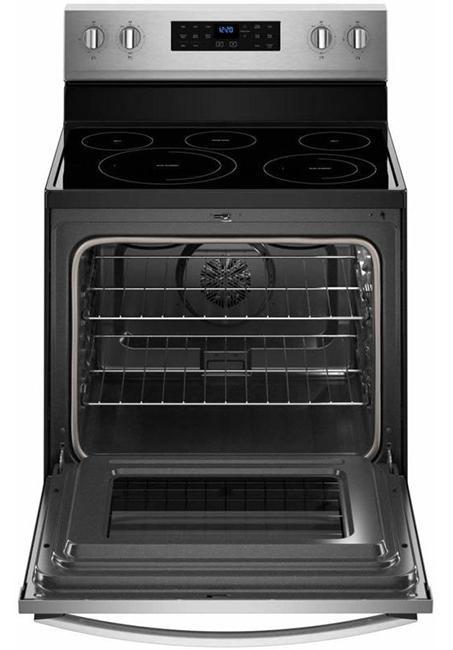 Whirlpool - 5.3 cu. ft Electric Range in Stainless - YWFE550S0HZ