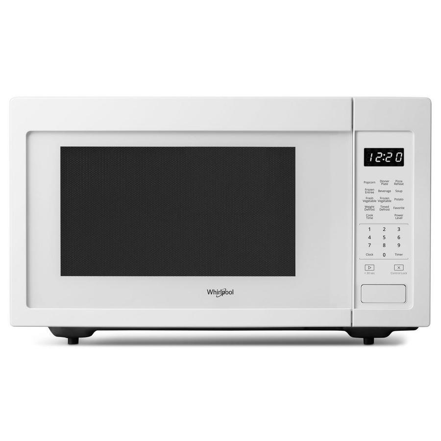 Whirlpool - 1.6 cu. Ft  Counter top Microwave in White - YWMC30516HW