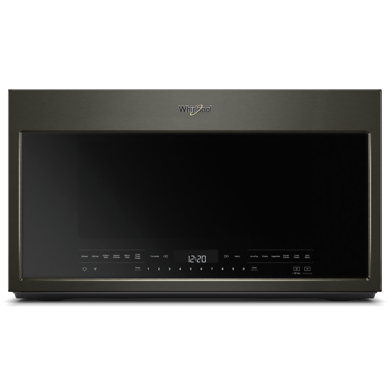 Whirlpool - 2.1 cu. Ft  Over the range Microwave in Black Stainless - YWMH75021HV