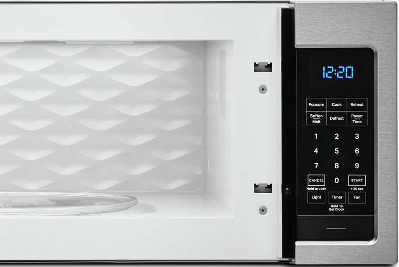 Whirlpool - 1.1 cu. Ft  Over the range Microwave in Stainless - YWML35011KS