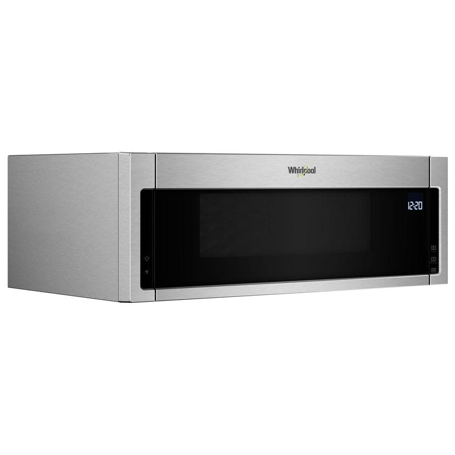 Whirlpool - 1.1 cu. Ft  Over the range Microwave in Stainless - YWML75011HZ