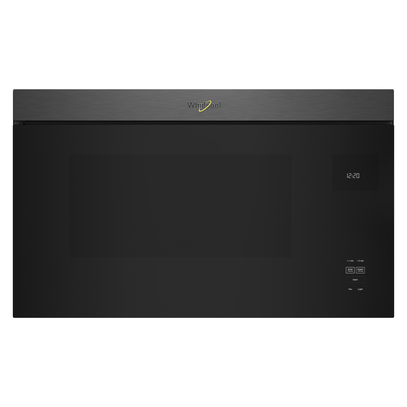 Whirlpool - 1.1 cu. Ft  Over the range Microwave in Black Stainless - YWMMF5930PV