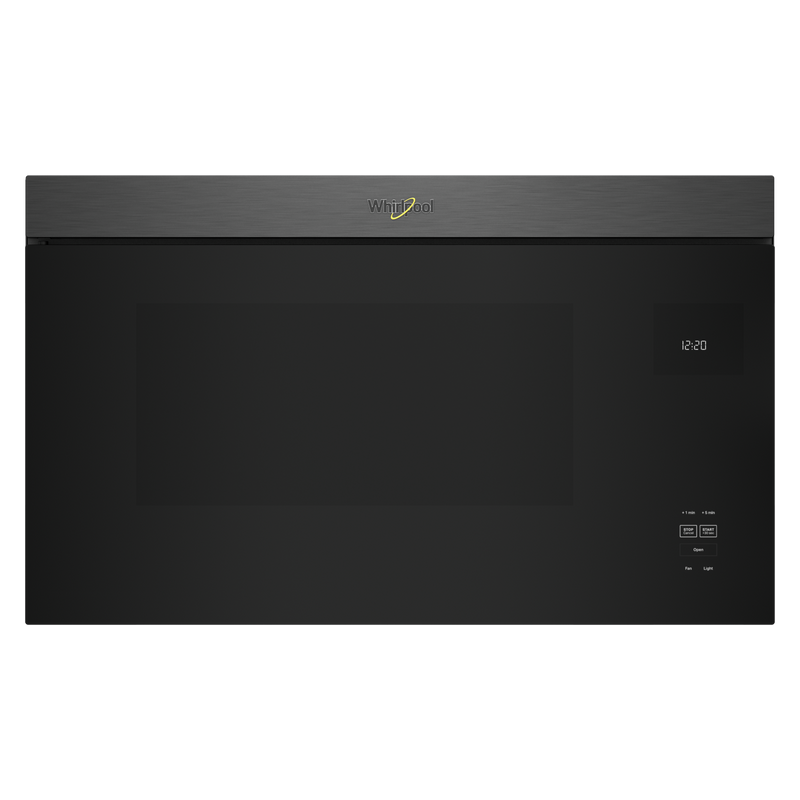 Whirlpool - 1.1 cu. Ft  Over the range Microwave in Black Stainless - YWMMF5930PV